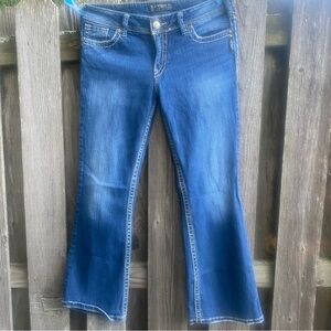 Silver Jeans Suki Blue Boot Cut Denim
